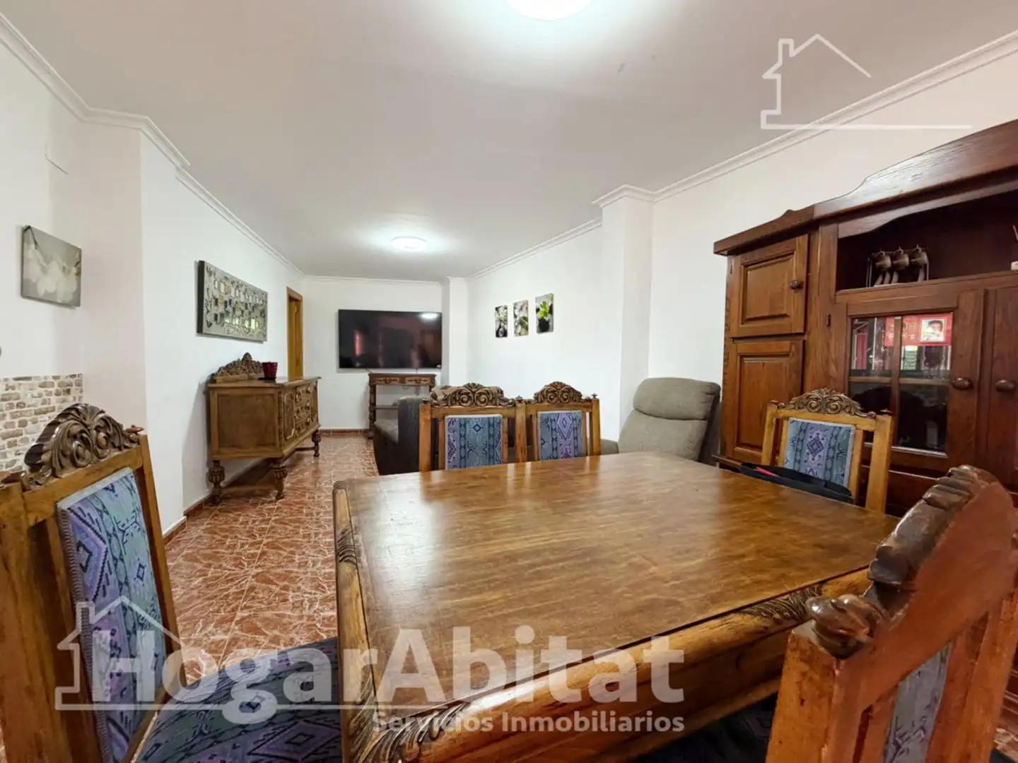 Sala de estar de Casa o chalet en venta en Vilamarxant con Aire acondicionado, Jardín privado y Terraza