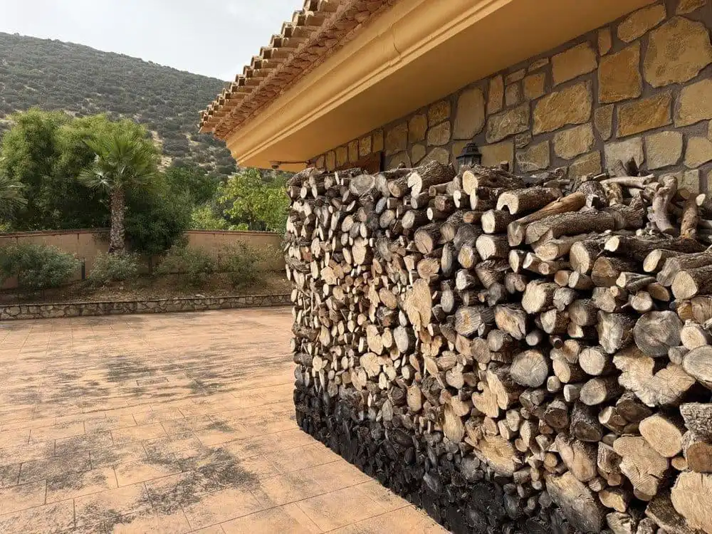 Vista exterior de Finca rústica en venta en Colomera con Calefacción, Terraza y Piscina