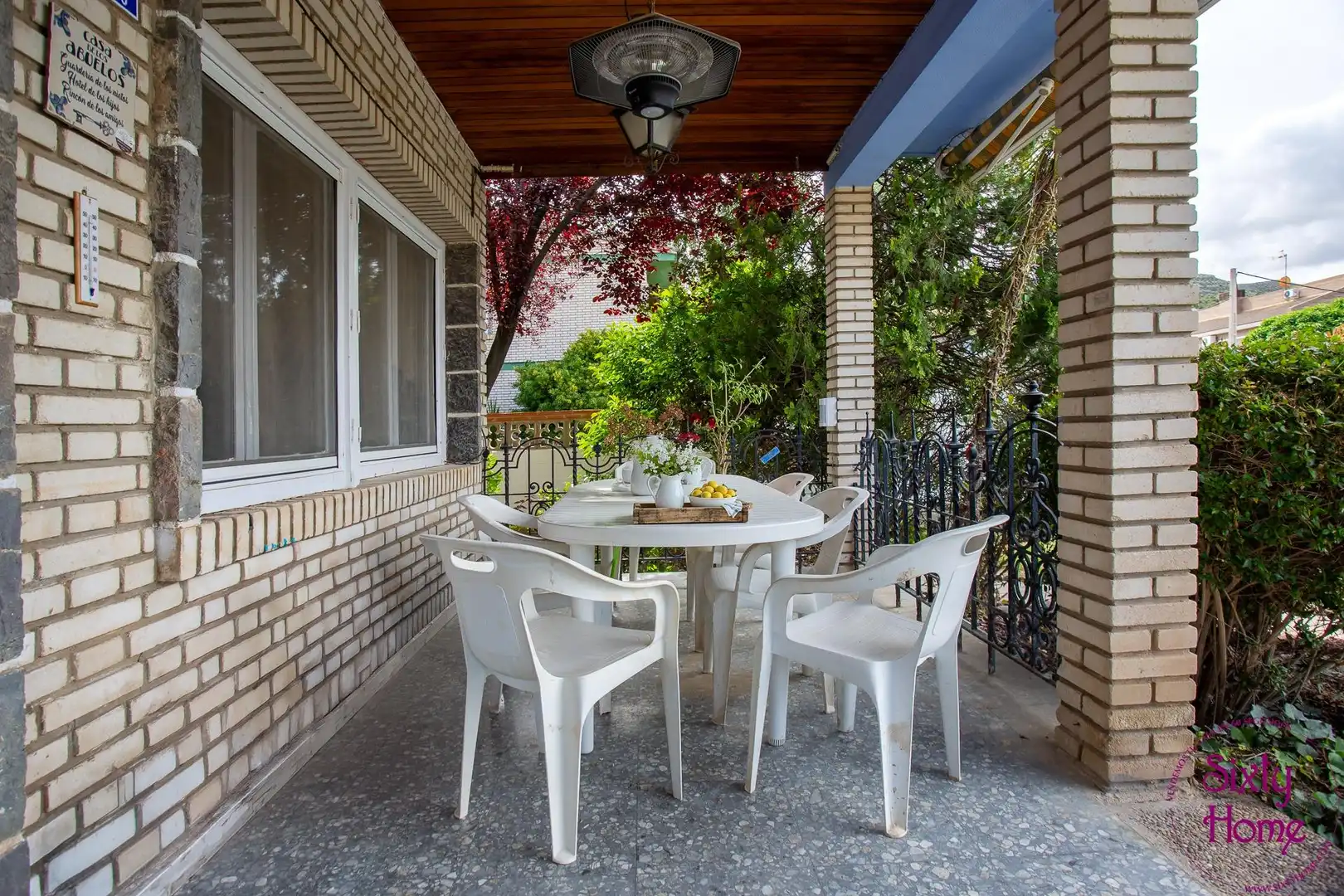 Terraza de Casa o chalet en venta en Cadrete con Aire acondicionado, Calefacción y Jardín privado