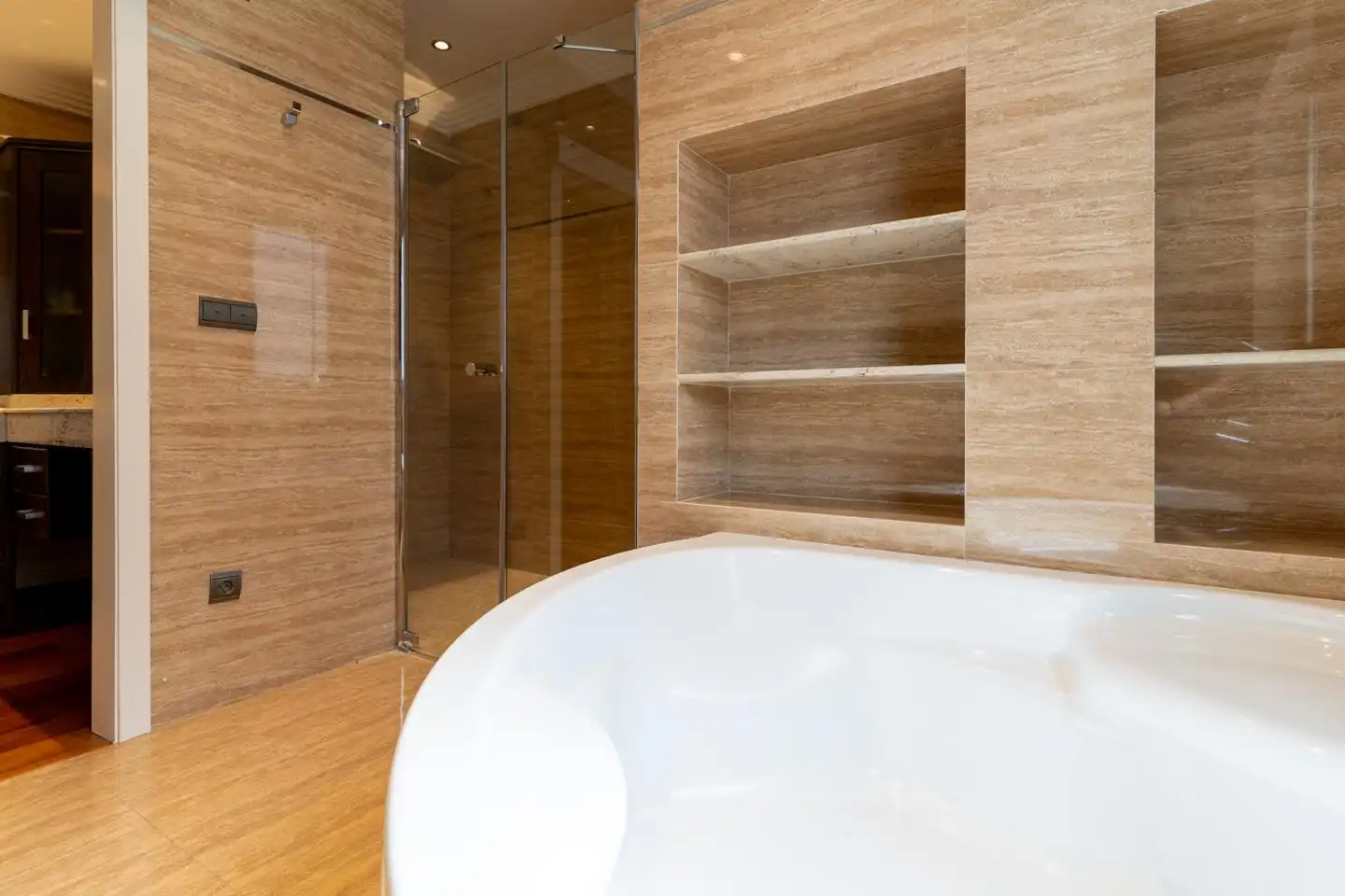 Baño de Casa o chalet en venta en Elche / Elx con Aire acondicionado, Jardín privado y Parquet