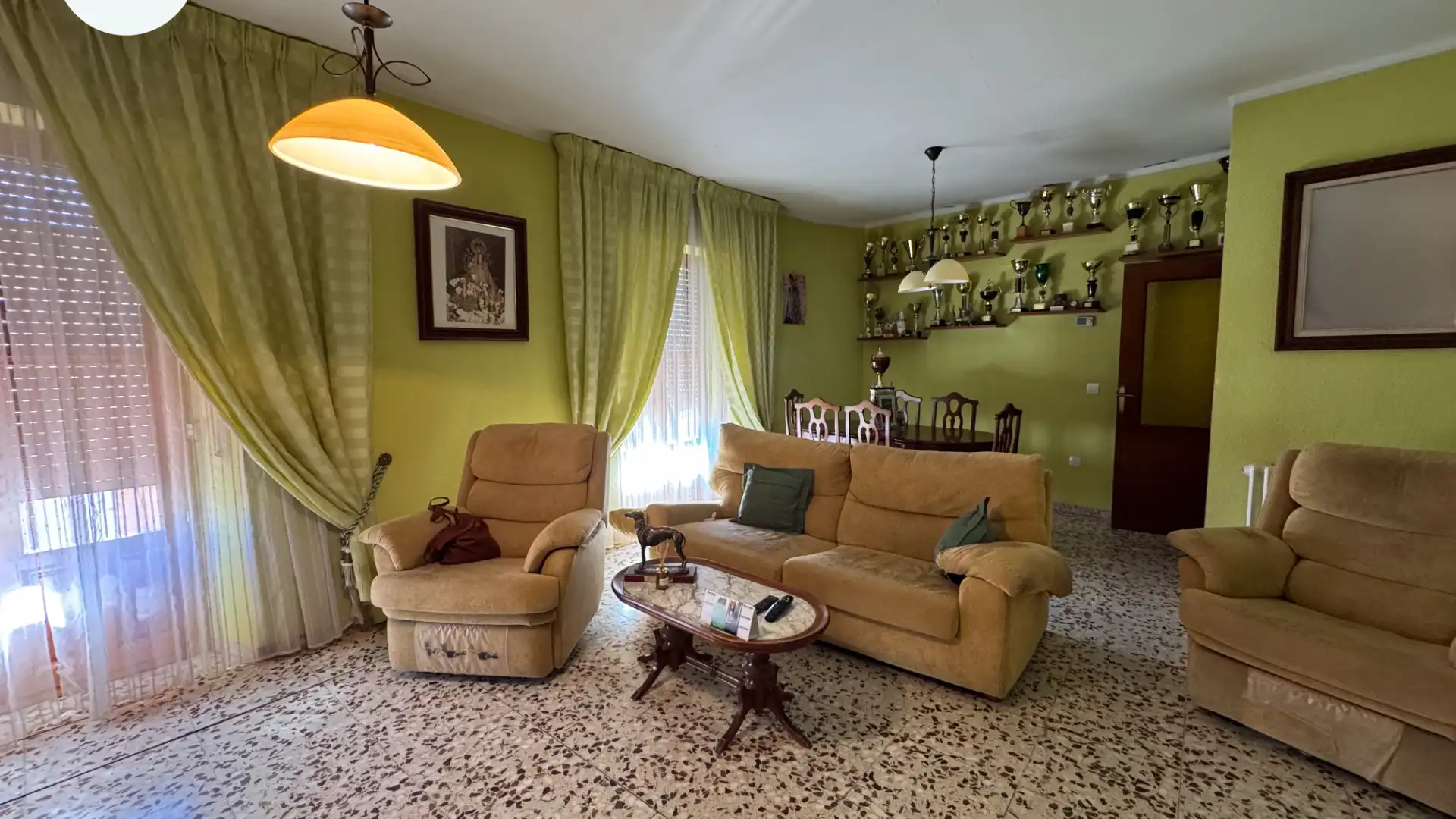 Sala de estar de Casa o chalet en venta en Carrión de Calatrava con Aire acondicionado, Terraza y Amueblado