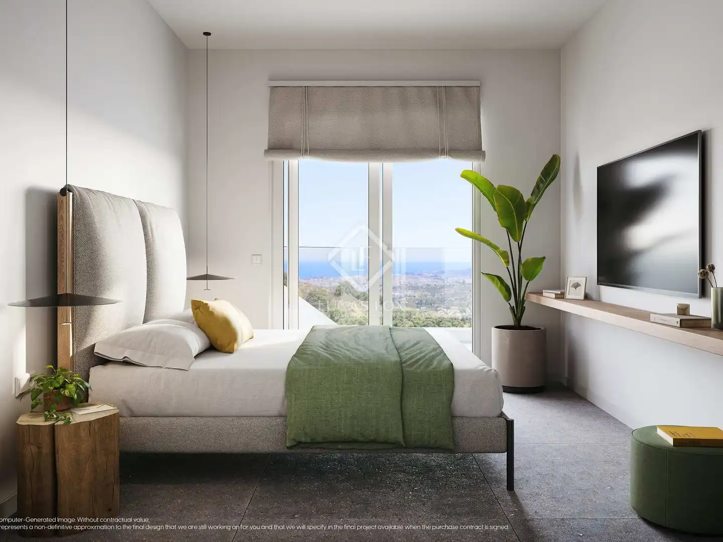 Bedroom of Attic for sale in Mijas  with Air Conditioner, Heating and Terrace