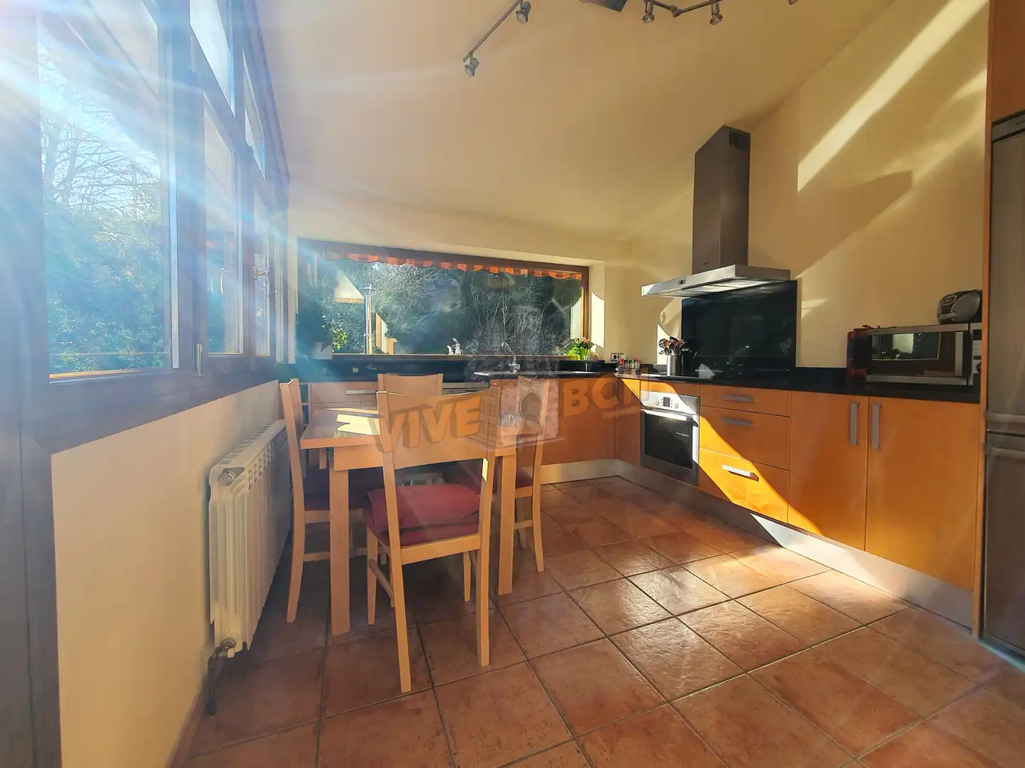 Cocina de Casa o chalet en venta en Sant Celoni con Aire acondicionado, Calefacción y Jardín privado
