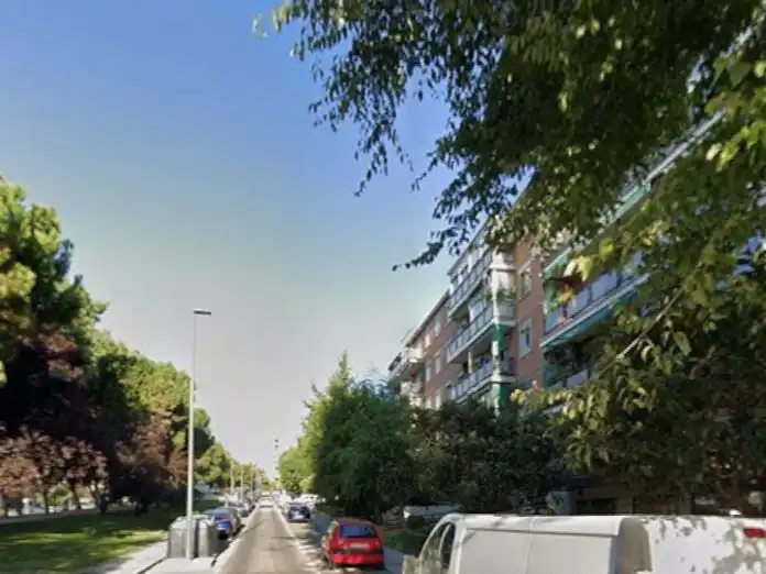 Vista exterior de Piso en venta en  Madrid Capital con Aire acondicionado, Terraza y Balcón