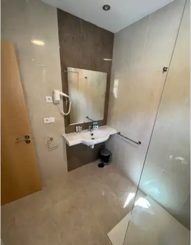 Bathroom of Apartments for rent in Benitachell / El Poble Nou de Benitatxell  with Air Conditioner, Terrace and Furnished