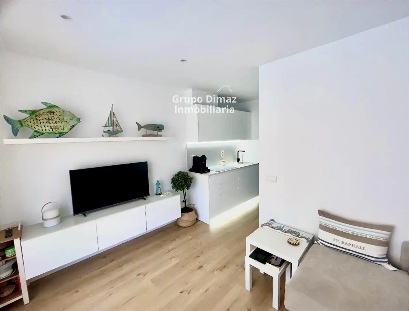 Living room of Flat for rent in Palafrugell  with Terrace, Swimming Pool and Community pool