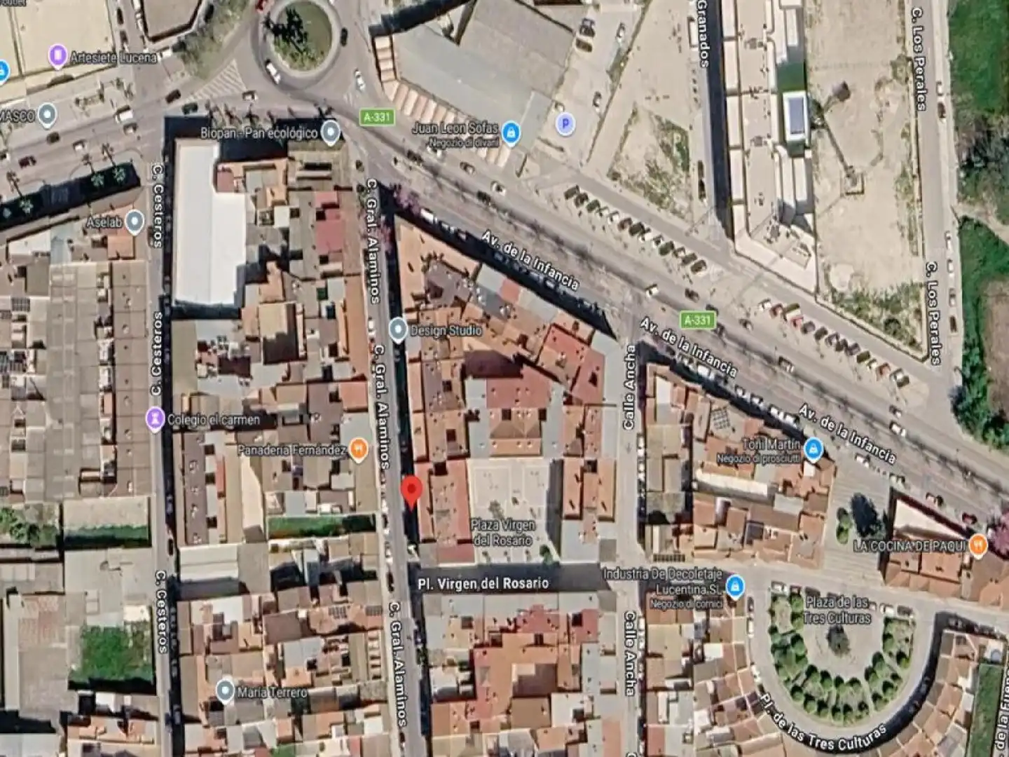 Vista exterior de Pis en venda en Lucena