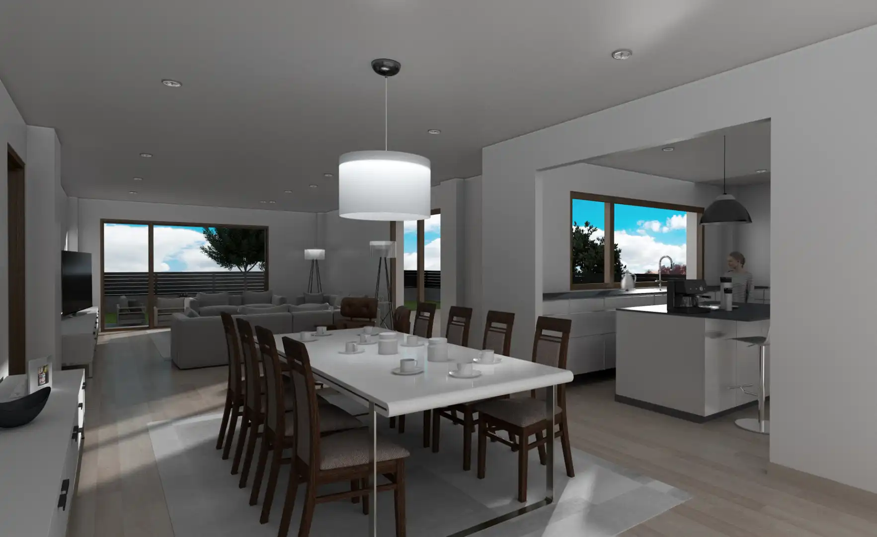 Esszimmer von Haus oder Chalet zum Verkauf in Torrelodones mit Heizung, Privatgarten und Terrasse