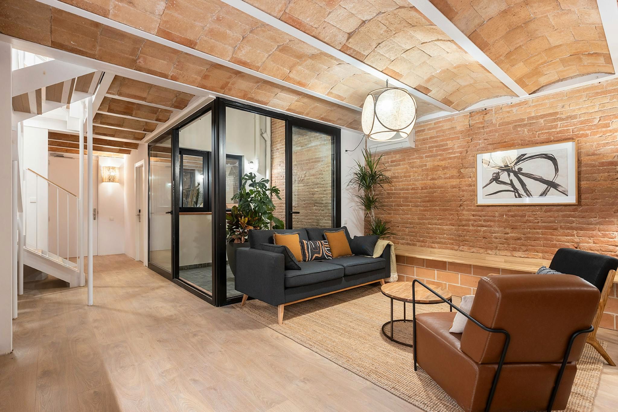 Piso de alquiler en  Barcelona Capital con Aire acondicionado, Calefacción y Jardín privado