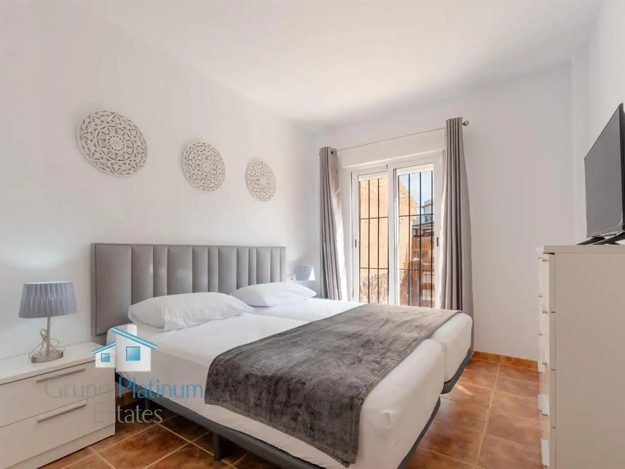 Dormitori de Apartament en venda en Vera amb Aire condicionat i Piscina