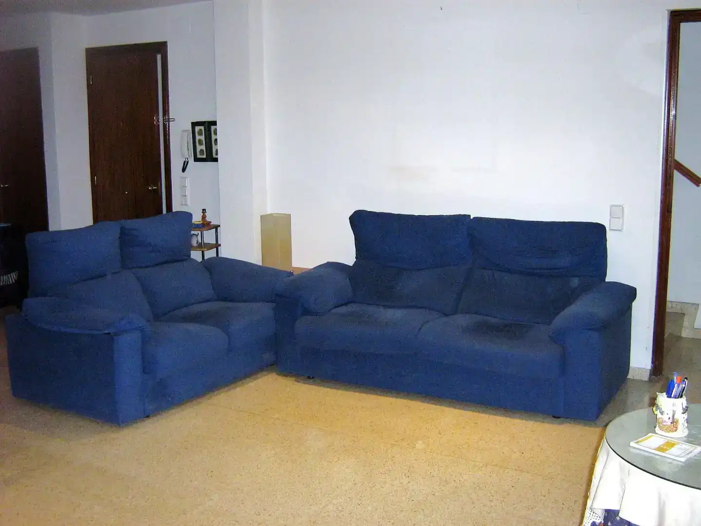 Sala d'estar de Casa adosada en venda en Amposta amb Aire condicionat i Balcó