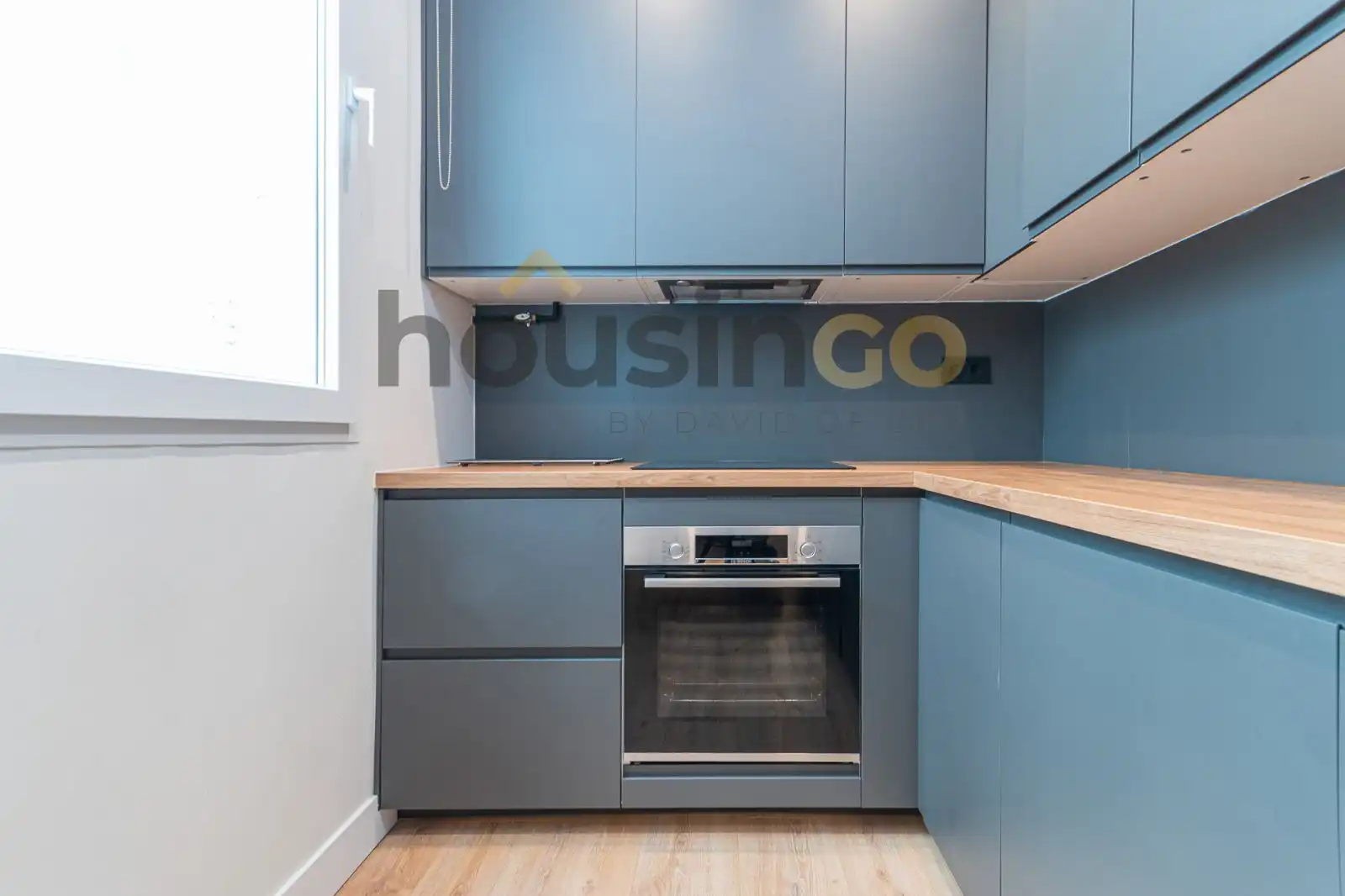 Kitchen of Flat for rent in Madrid  with Air Conditioner, Heating and Terrace