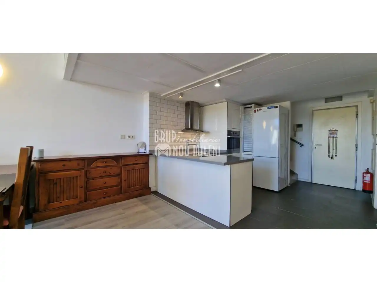 Cocina de Loft en venta en Valencia con Aire acondicionado, Parquet y Terraza