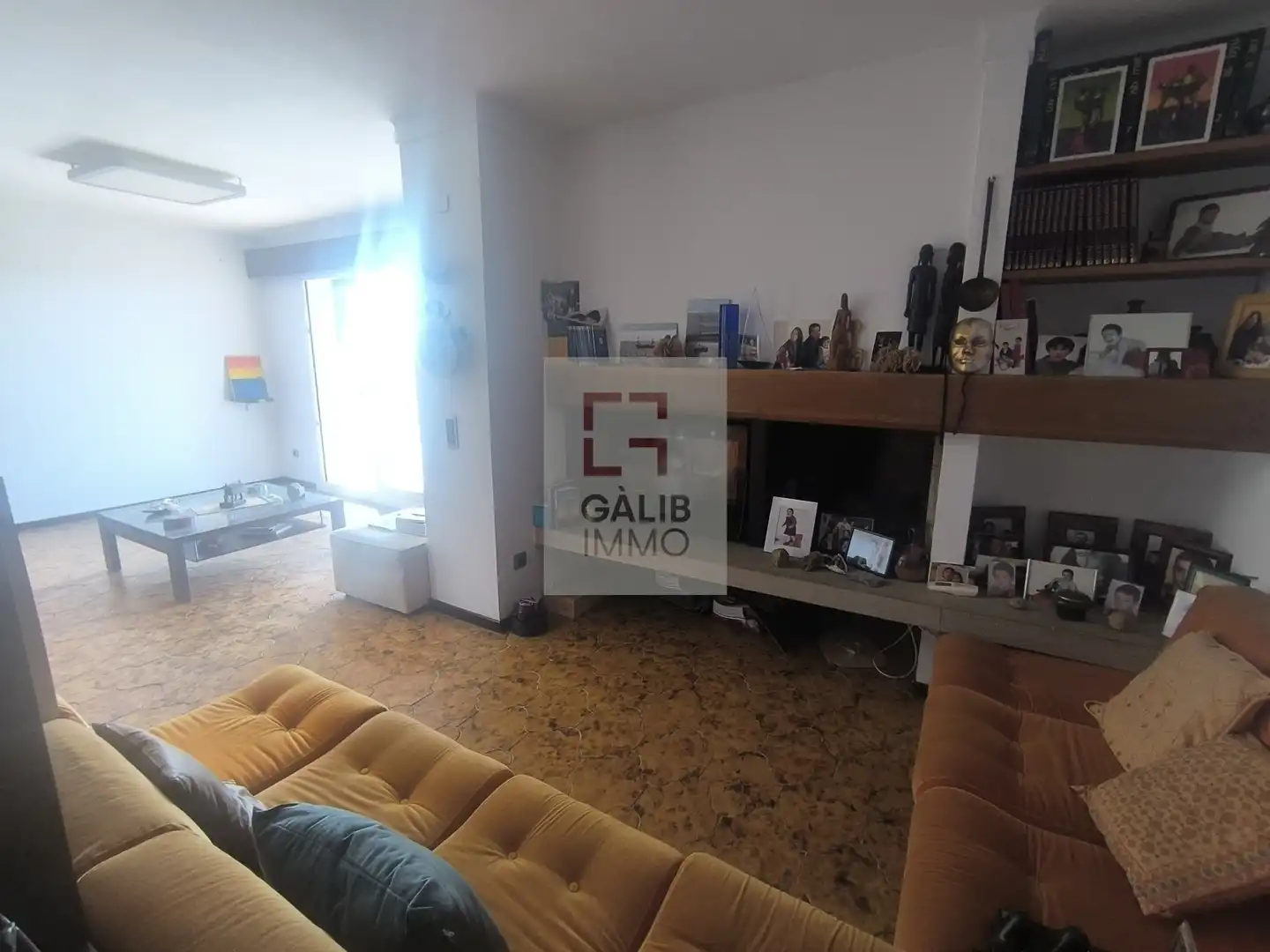Sala de estar de Ático en venta en Figueres con Aire acondicionado, Calefacción y Terraza