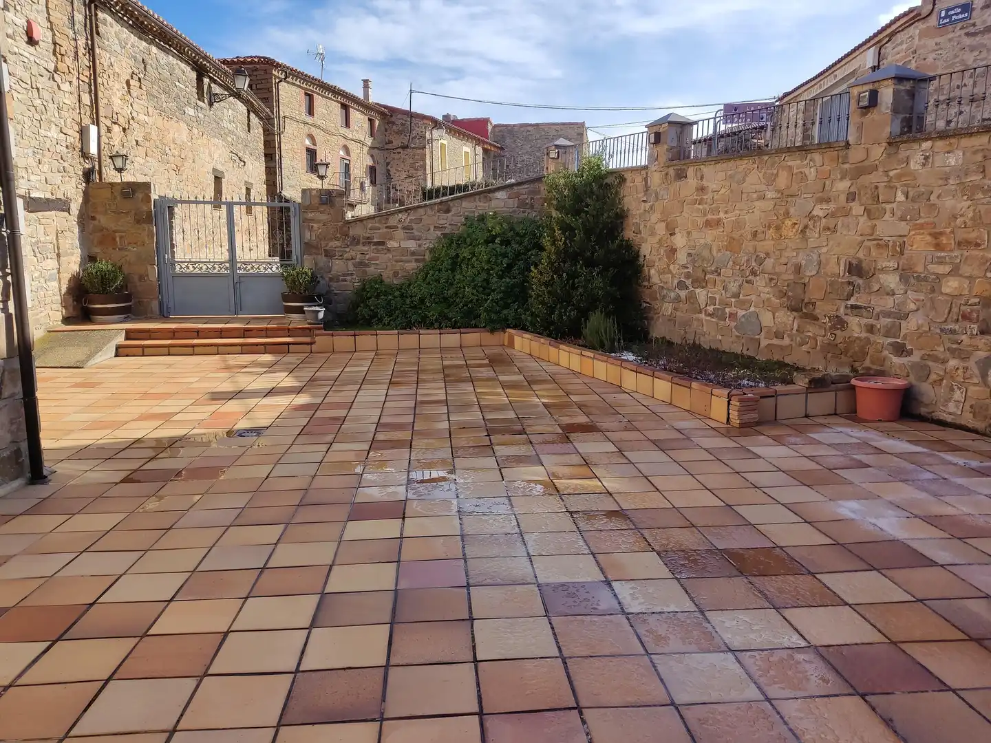 Terrace of Commercial properties for sale in Villar del Río  with Furnished