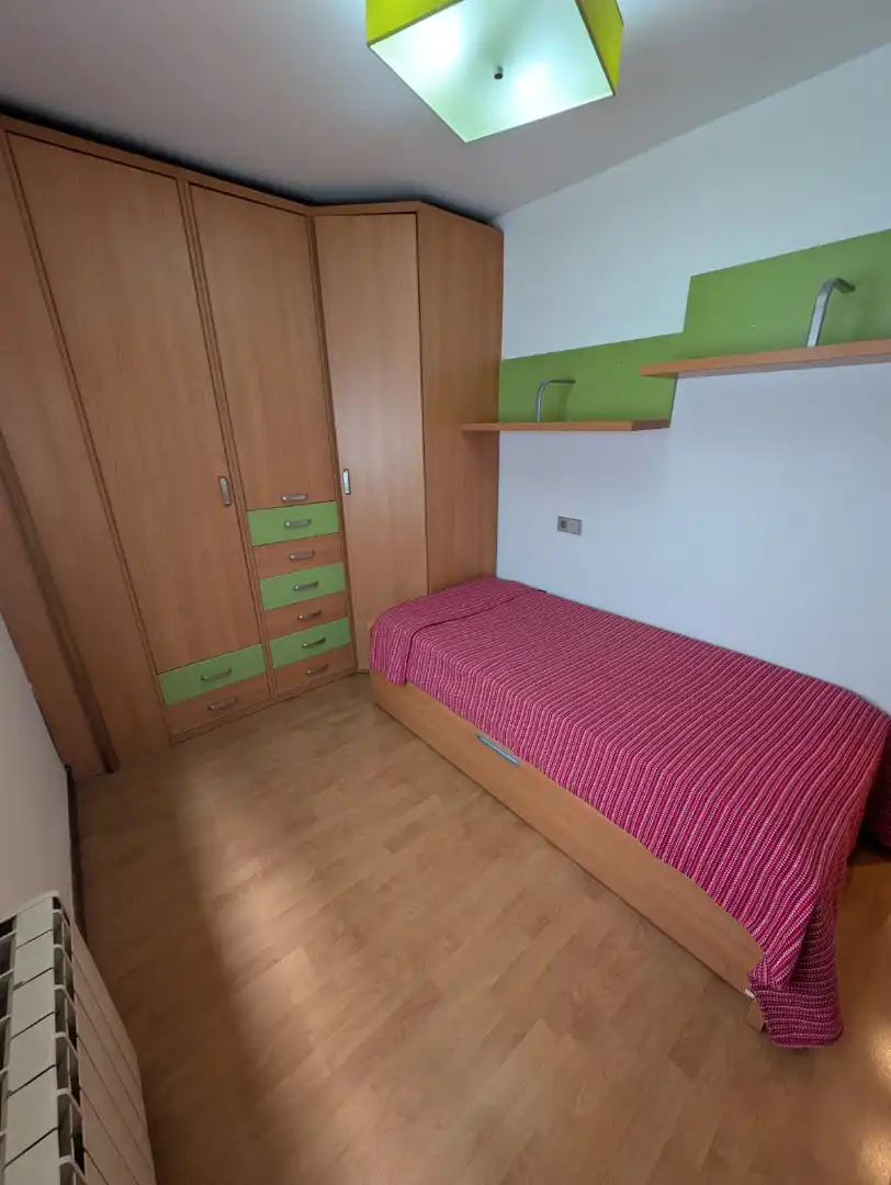 Bedroom of Flat for sale in Gijón   with Heating, Private garden and Parquet flooring