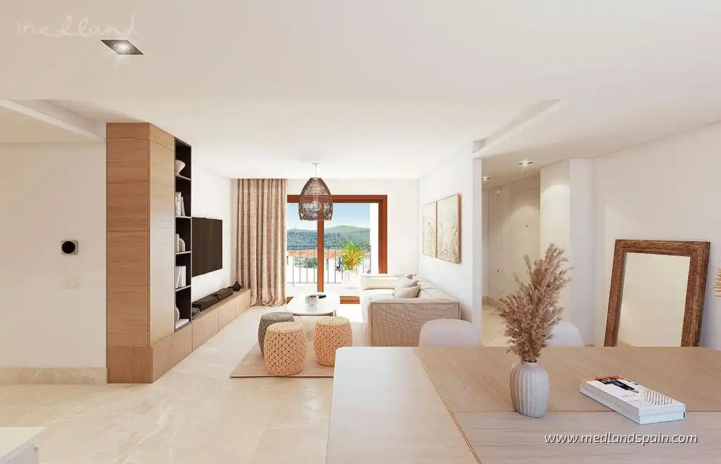 Apartament amb piscina en venda a Benahavís pueblo, imagen 7