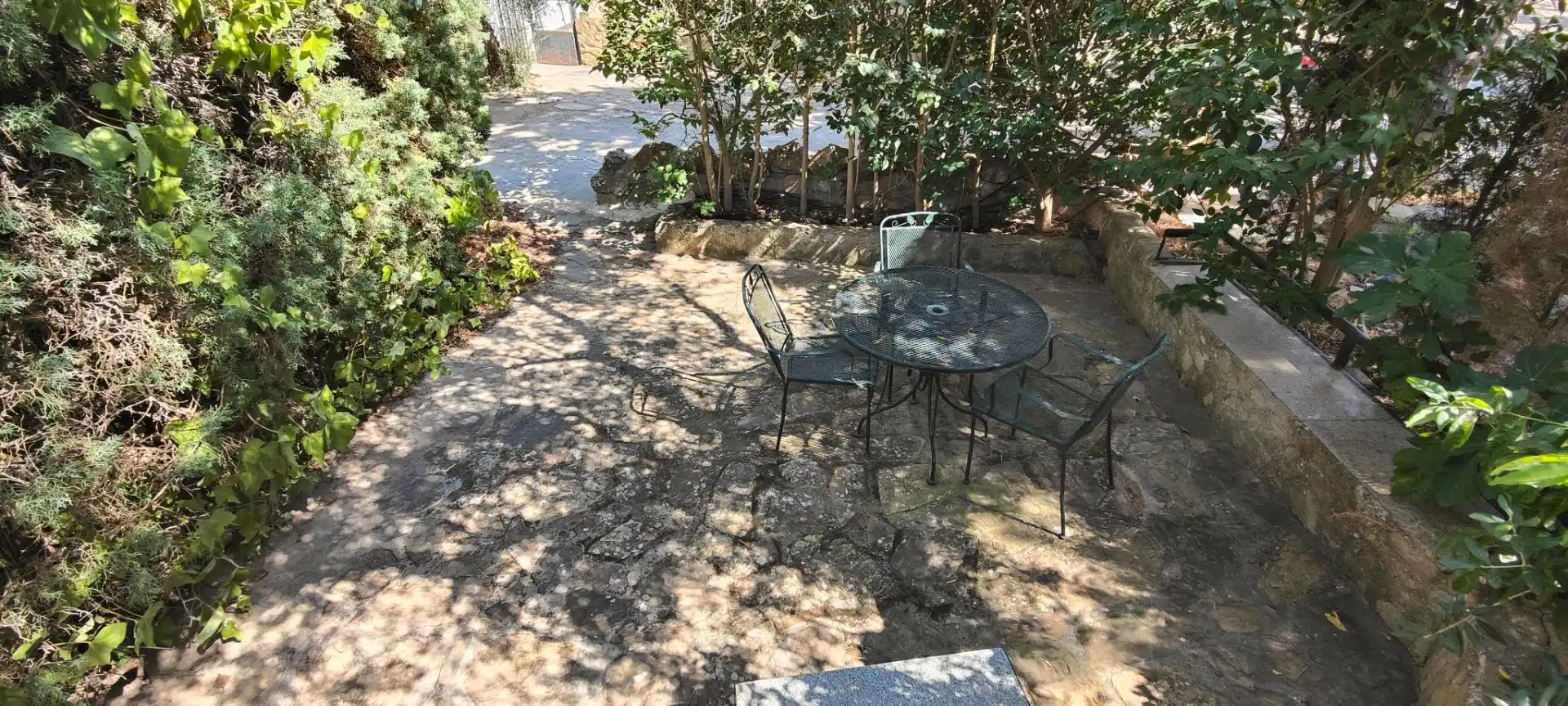 Terraza de Finca rústica en venta en La Lapa con Aire acondicionado, Jardín privado y Terraza