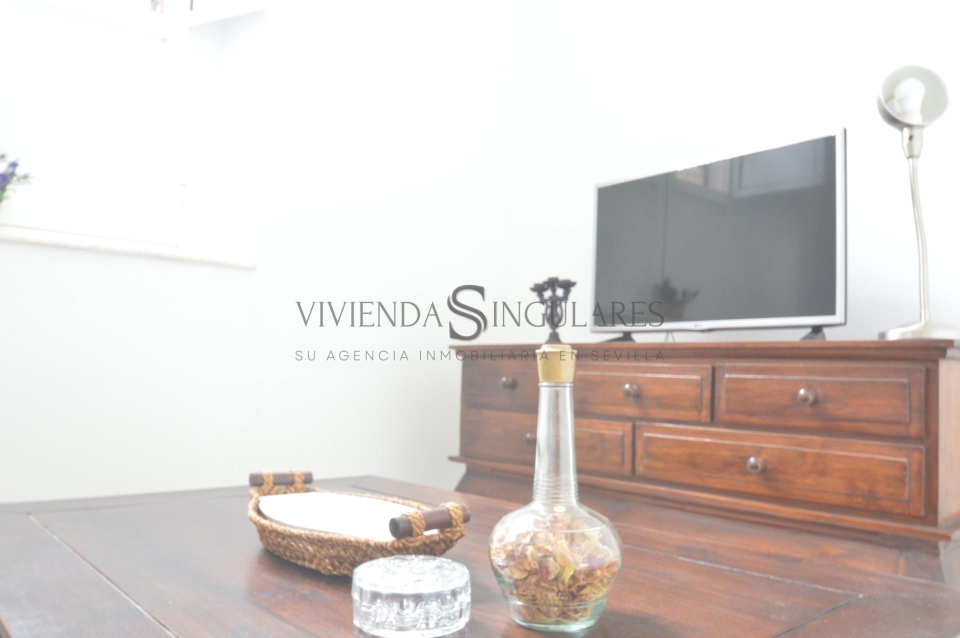 Sala d'estar de Apartament de lloguer en  Sevilla Capital amb Calefacció