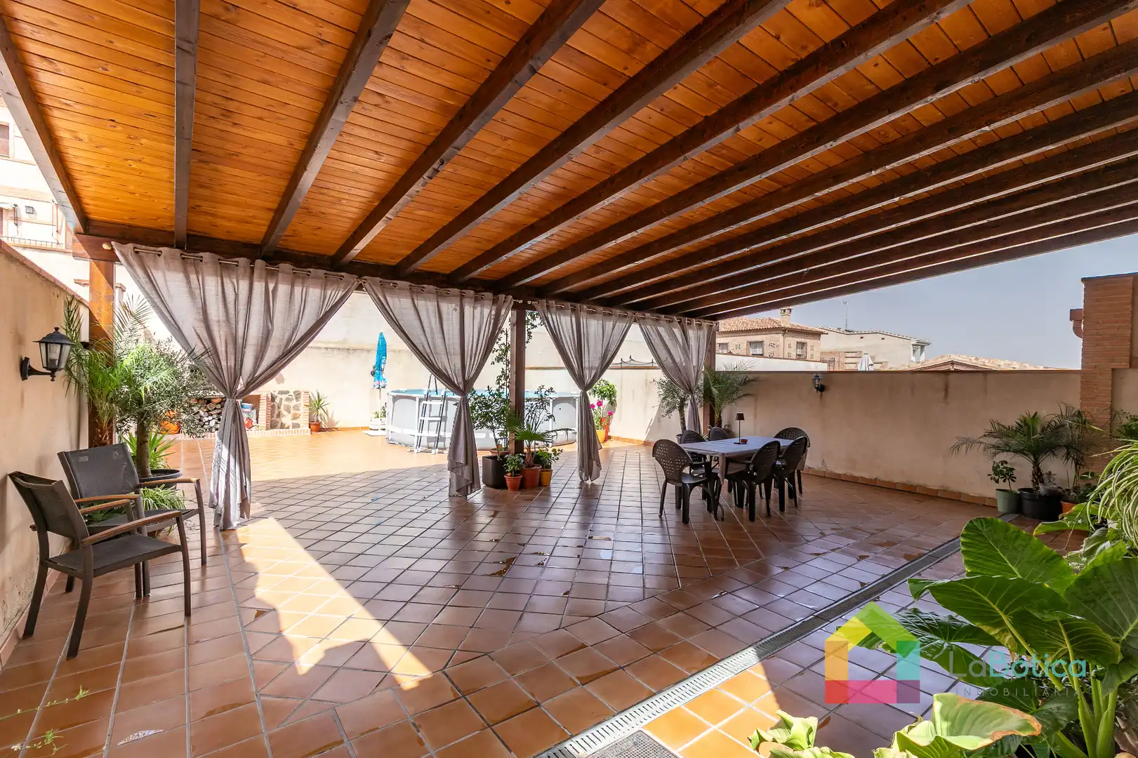 Terrasse von Haus oder Chalet zum Verkauf in Gálvez mit Heizung