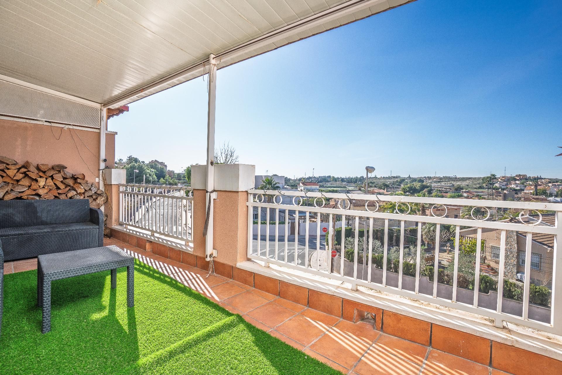 Terraza de Ático en venta en Mutxamel con Aire acondicionado, Terraza y Trastero