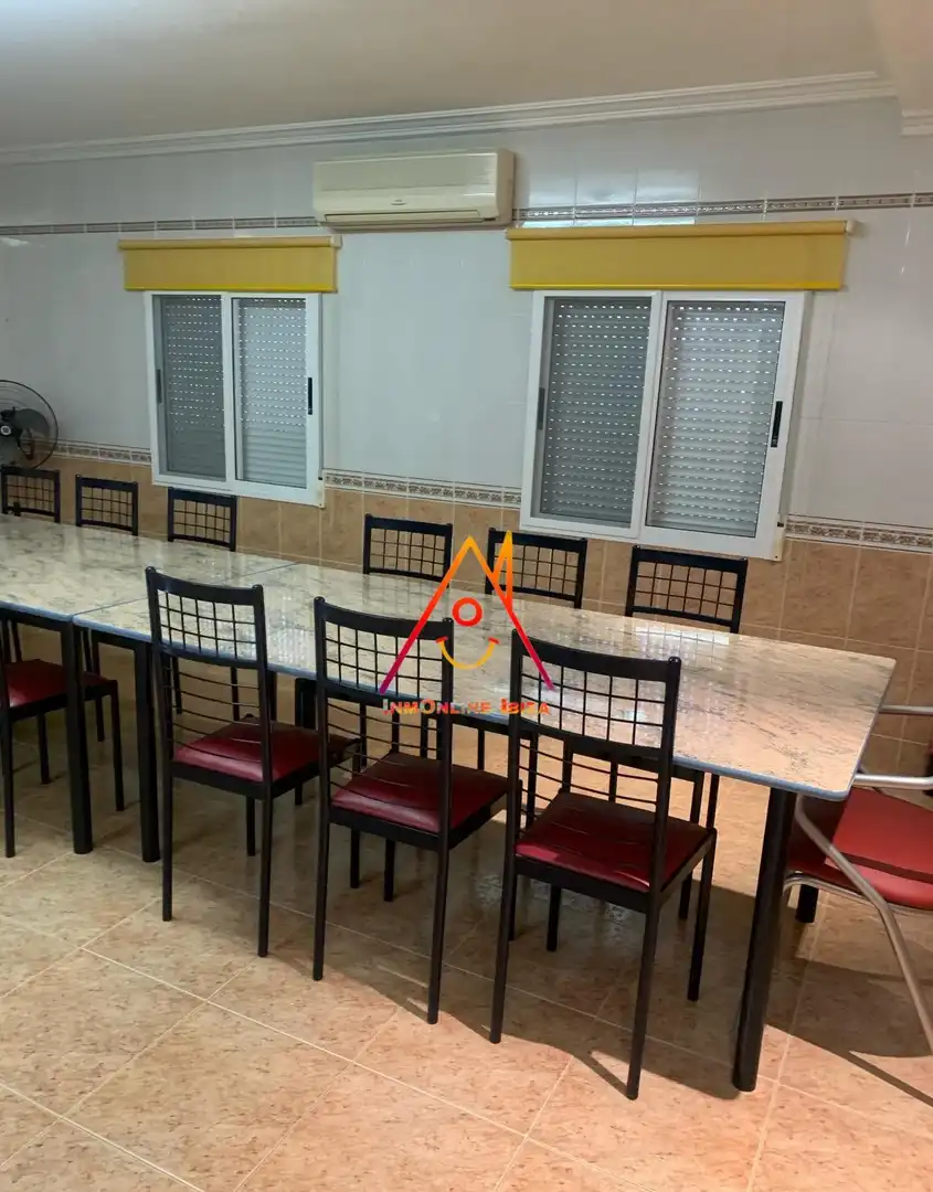 Comedor de Finca rústica en venta en Crevillent con Jardín privado, Terraza y Piscina