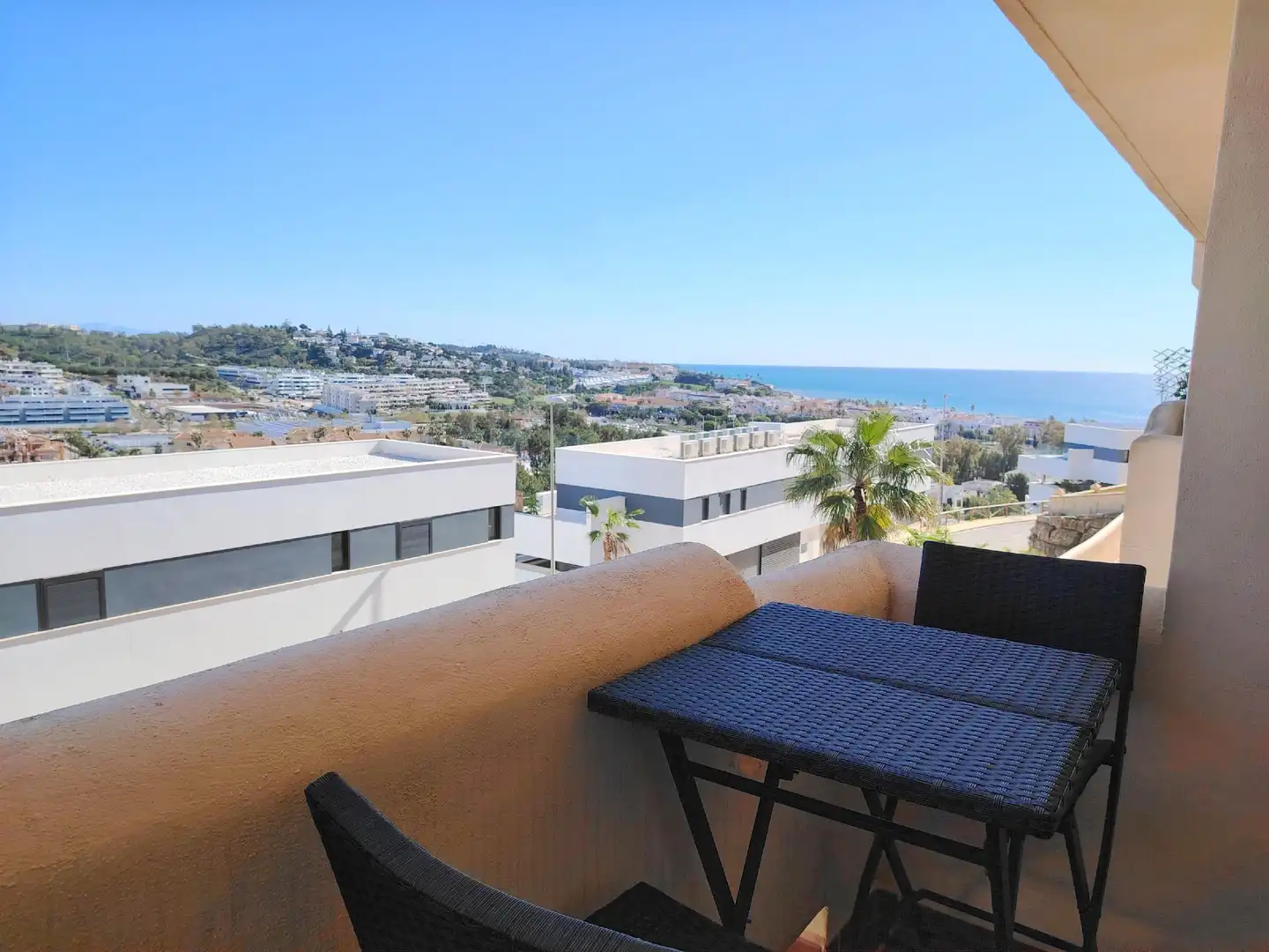 Terraza de Ático en venta en Mijas con Aire acondicionado, Calefacción y Jardín privado