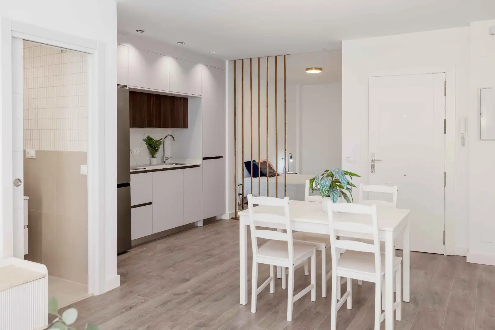 Cocina de Apartamento en venta en Málaga con Aire acondicionado, Calefacción y Terraza