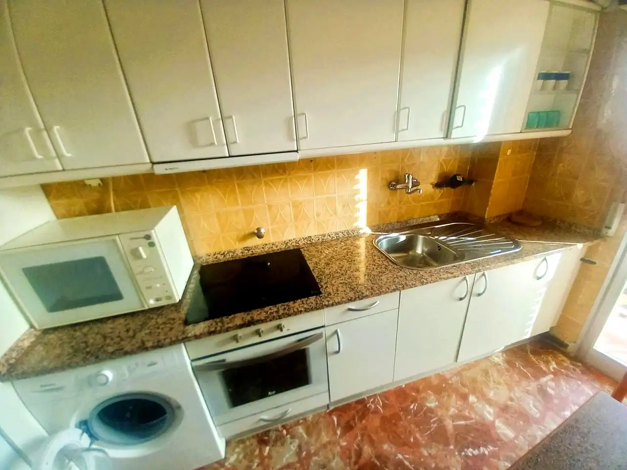 Küche von Wohnung zum Verkauf in Borja mit Heizung, Möbliert und Balkon