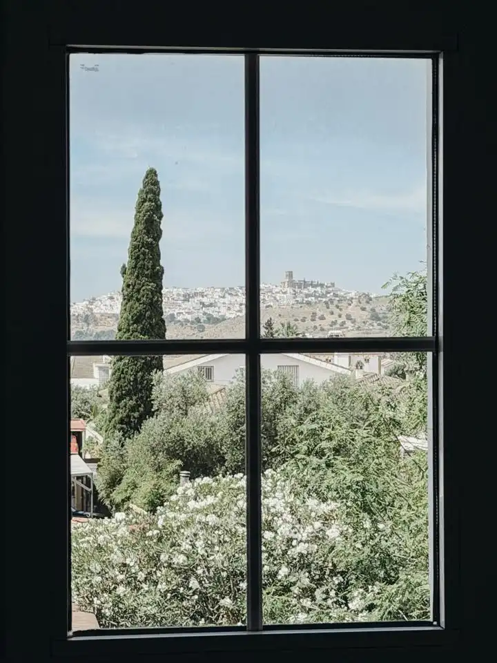Vista exterior de Casa o chalet en venta en Arcos de la Frontera con Aire acondicionado, Jardín privado y Terraza