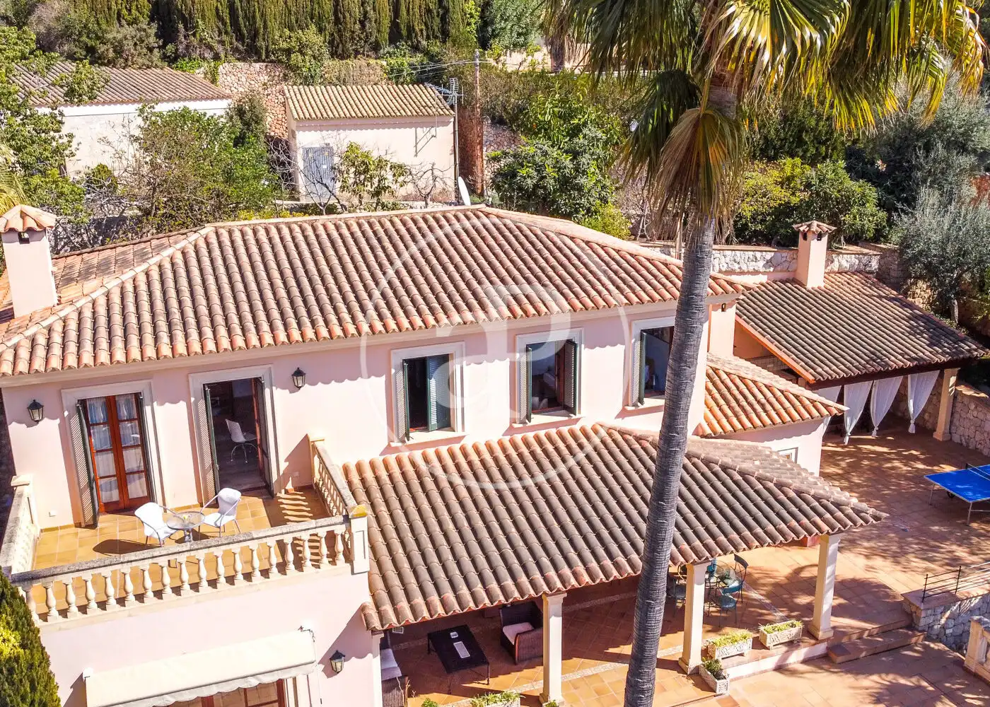 Exterior view of Houses for rent in Bunyola  with Air Conditioner, Heating and Private garden