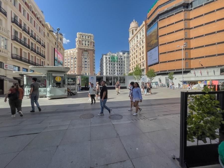 Vista exterior de Apartament en venda en  Madrid Capital amb Calefacció i Balcó