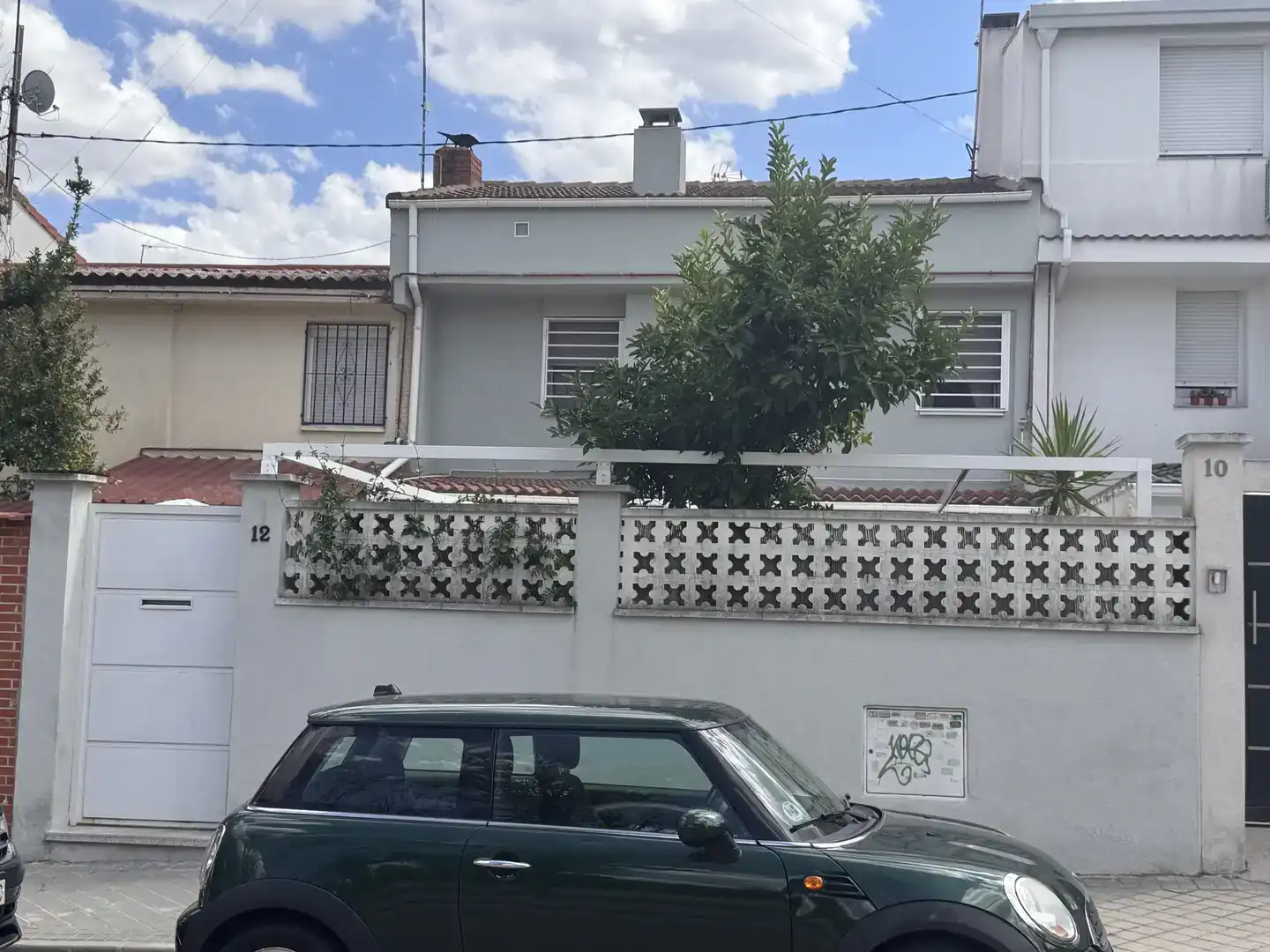 Vista exterior de Casa o chalet en venta en  Madrid Capital con Aire acondicionado y Balcón