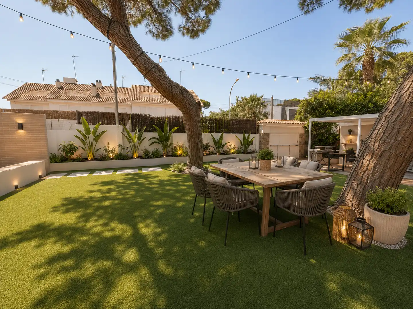 Terrace of Houses for rent in Castelldefels