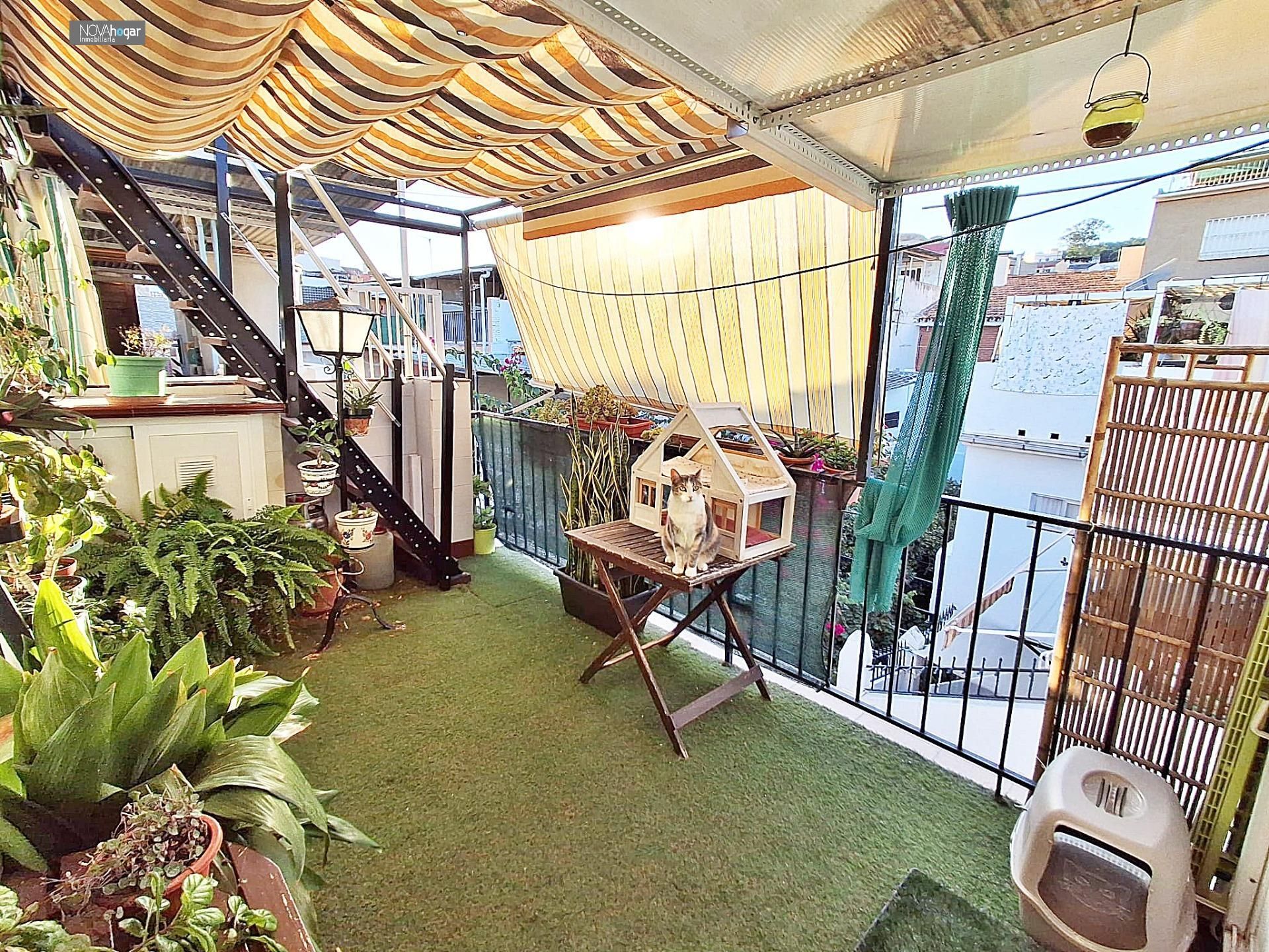 Balcony of House or chalet for sale in Málaga Capital  with Air Conditioner and Terrace