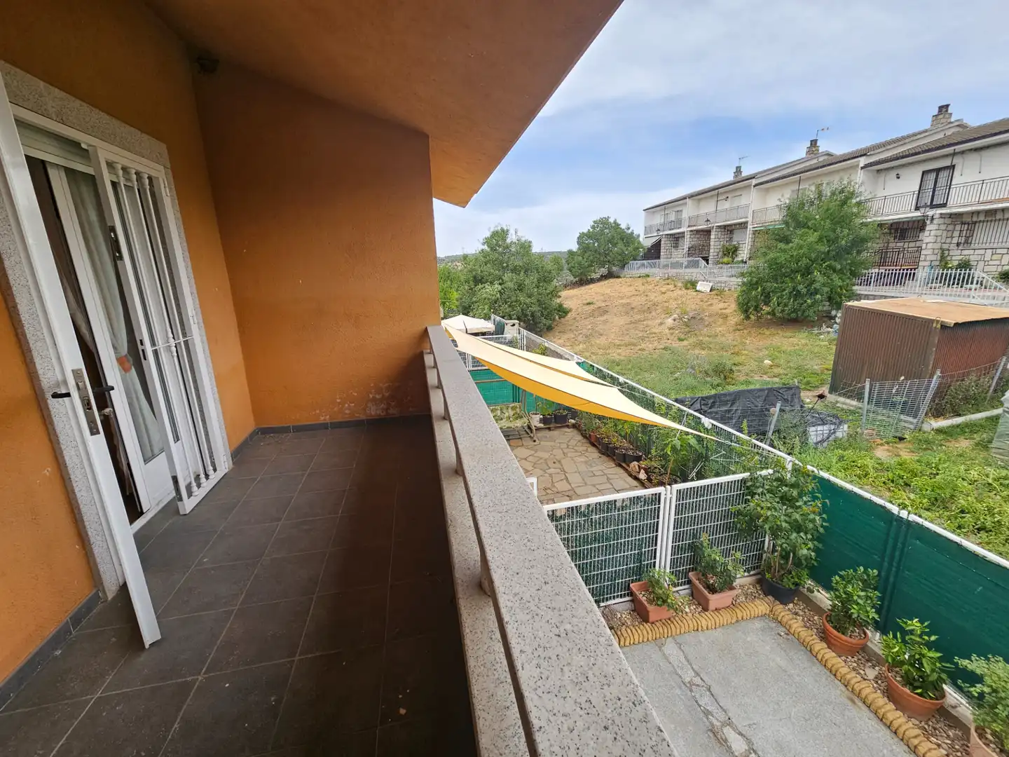 Balcony of Houses for rent in Cabanillas de la Sierra  with Heating, Private garden and Terrace