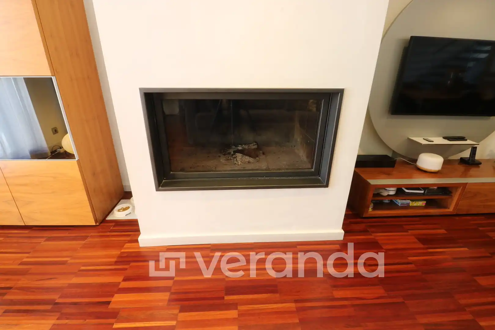 Sala d'estar de Casa adosada en venda en Ripollet amb Aire condicionat, Calefacció i Parquet