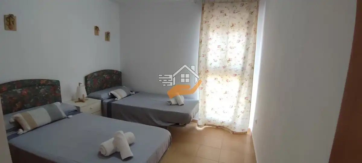 Bedroom of Flat for sale in La Manga del Mar Menor  with Air Conditioner, Balcony and Community pool