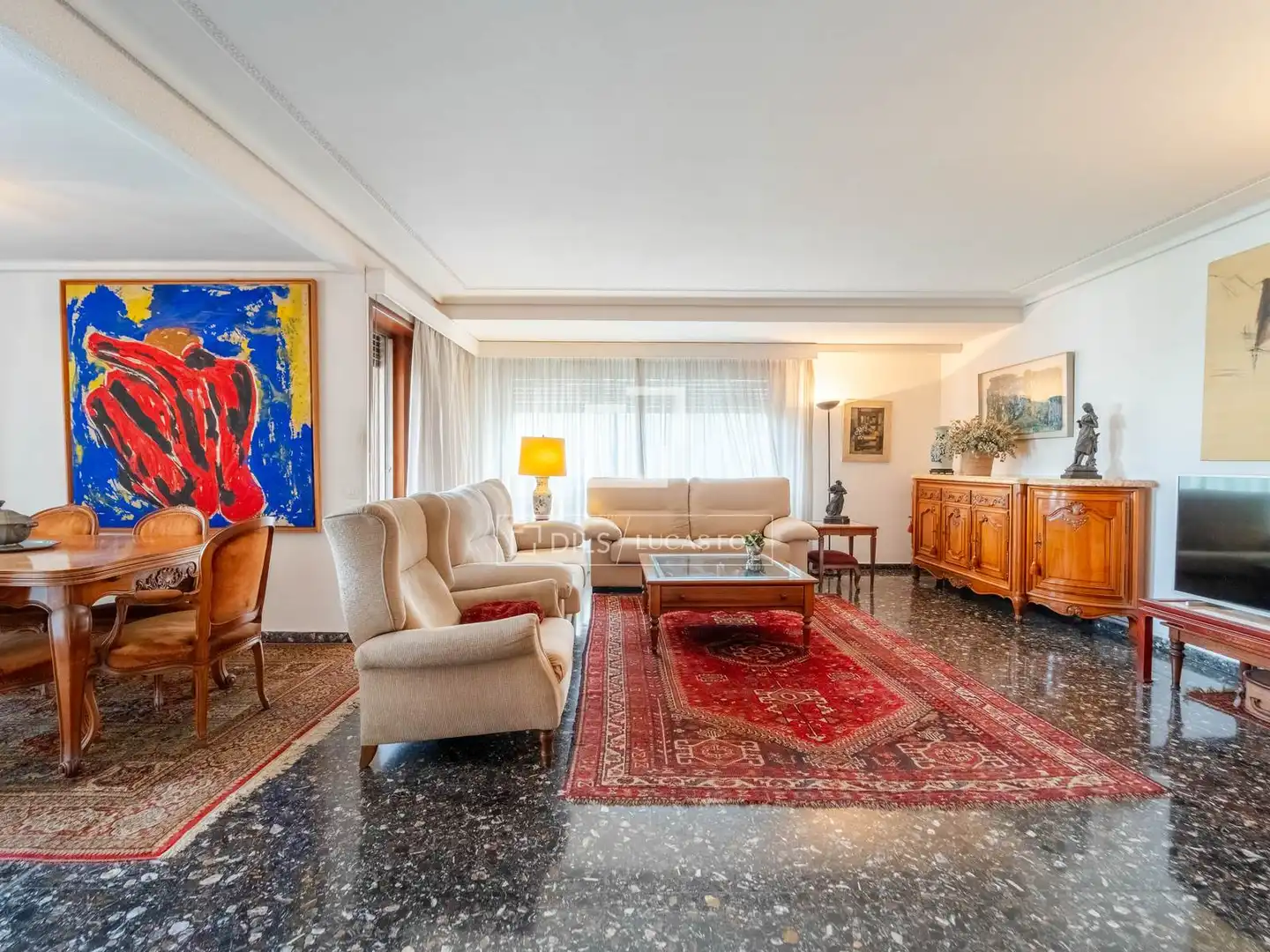Sala de estar de Piso en venta en Valencia con Calefacción, Terraza y Balcón
