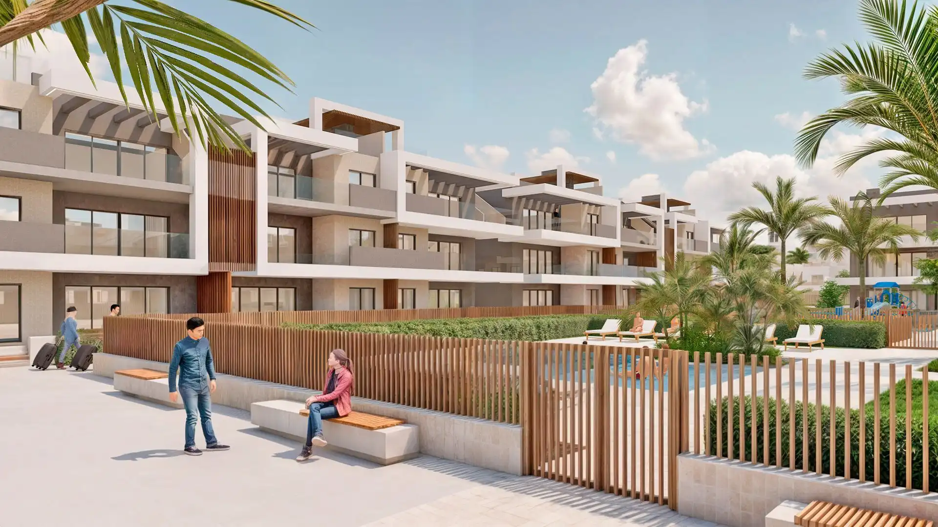 Penthouse mit Pool zum Verkauf in El Mojón, imagen 5