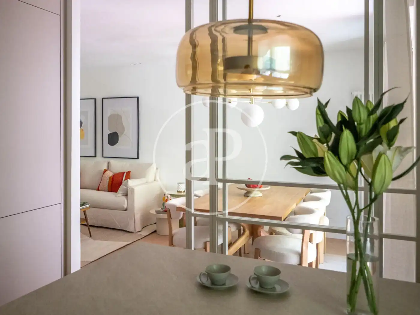 Esszimmer von Wohnung zum Verkauf in Madrid mit Klimaanlage, Heizung und Terrasse