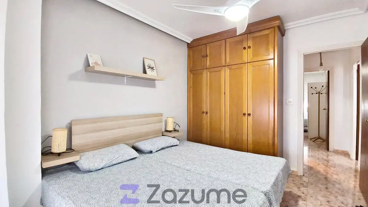Bedroom of Flat for rent in Mazarrón  with Air Conditioner, Terrace and Furnished