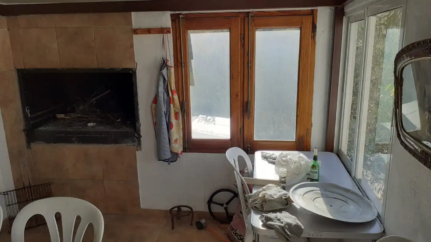 Cuina de Finca rústica en venda en Bayarque amb Traster