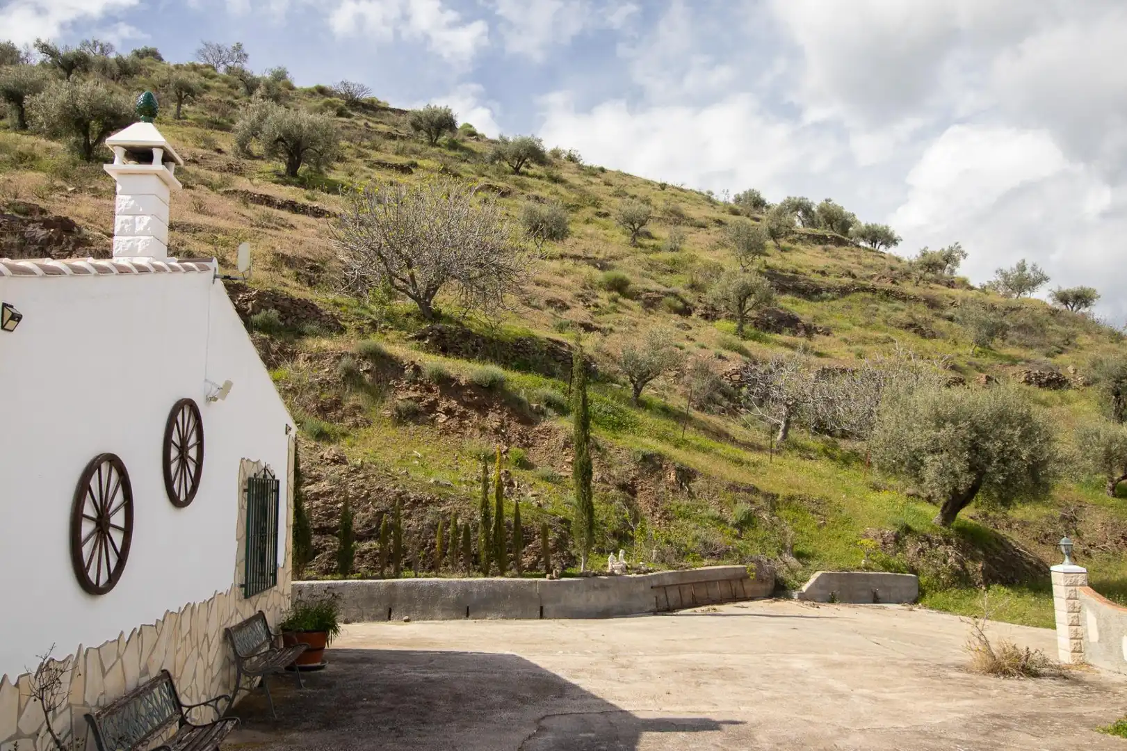 Vista exterior de Casa o xalet en venda en Cómpeta