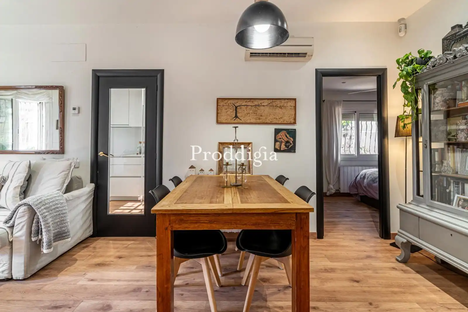 Dining room of Houses for sale in Cerdanyola del Vallès  with Air Conditioner, Heating and Terrace