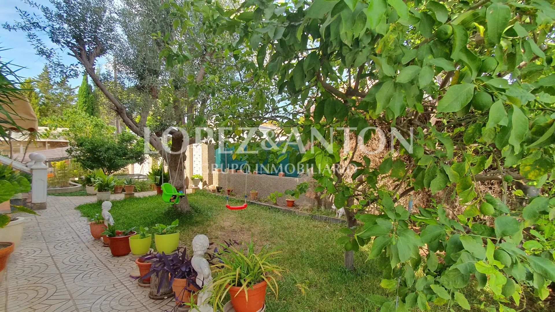 Garden of Houses for sale in L'Eliana  with Air Conditioner, Private garden and Terrace