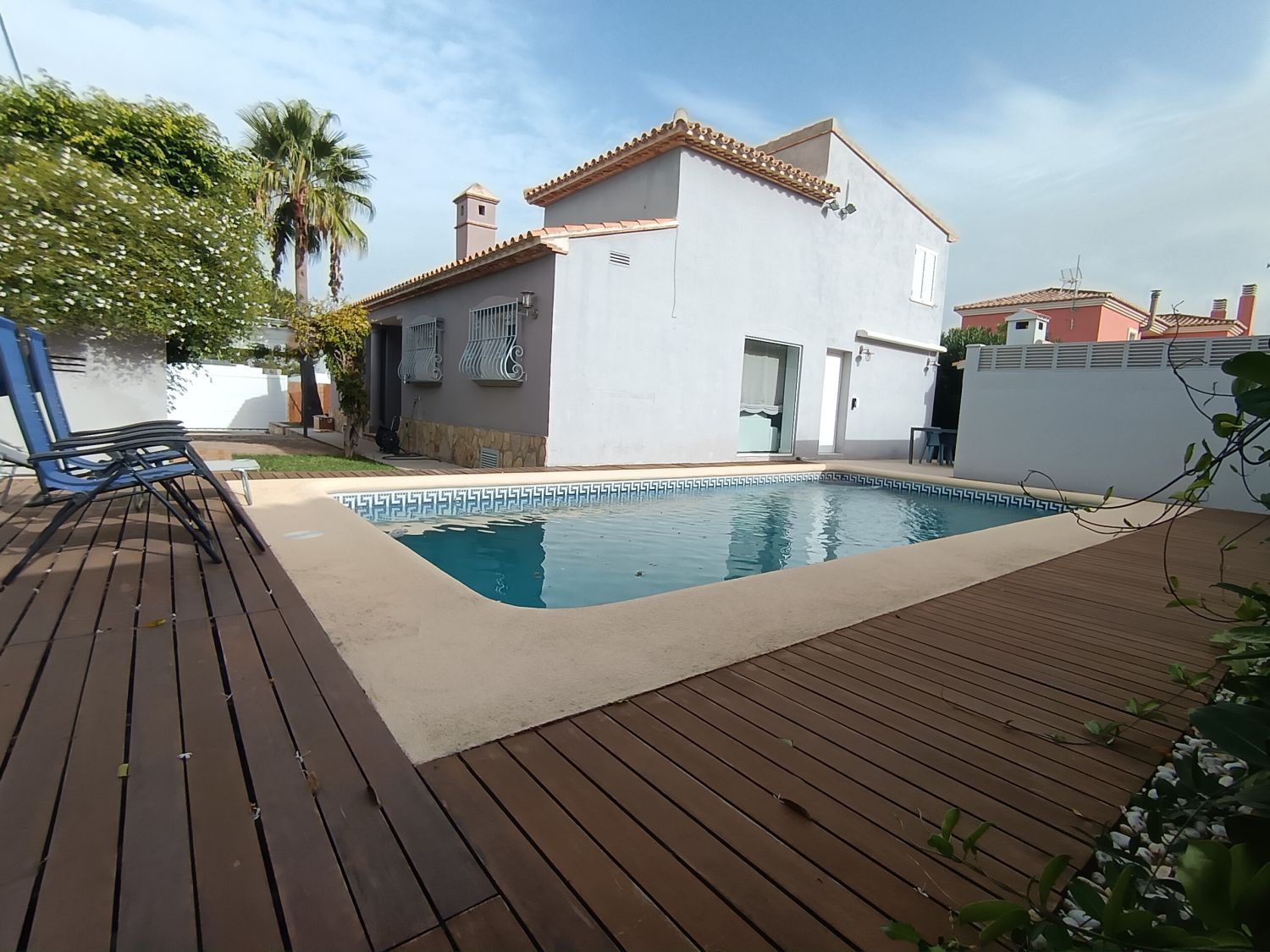 Swimming pool of House or chalet to rent in Dénia  with Air Conditioner, Terrace and Swimming Pool