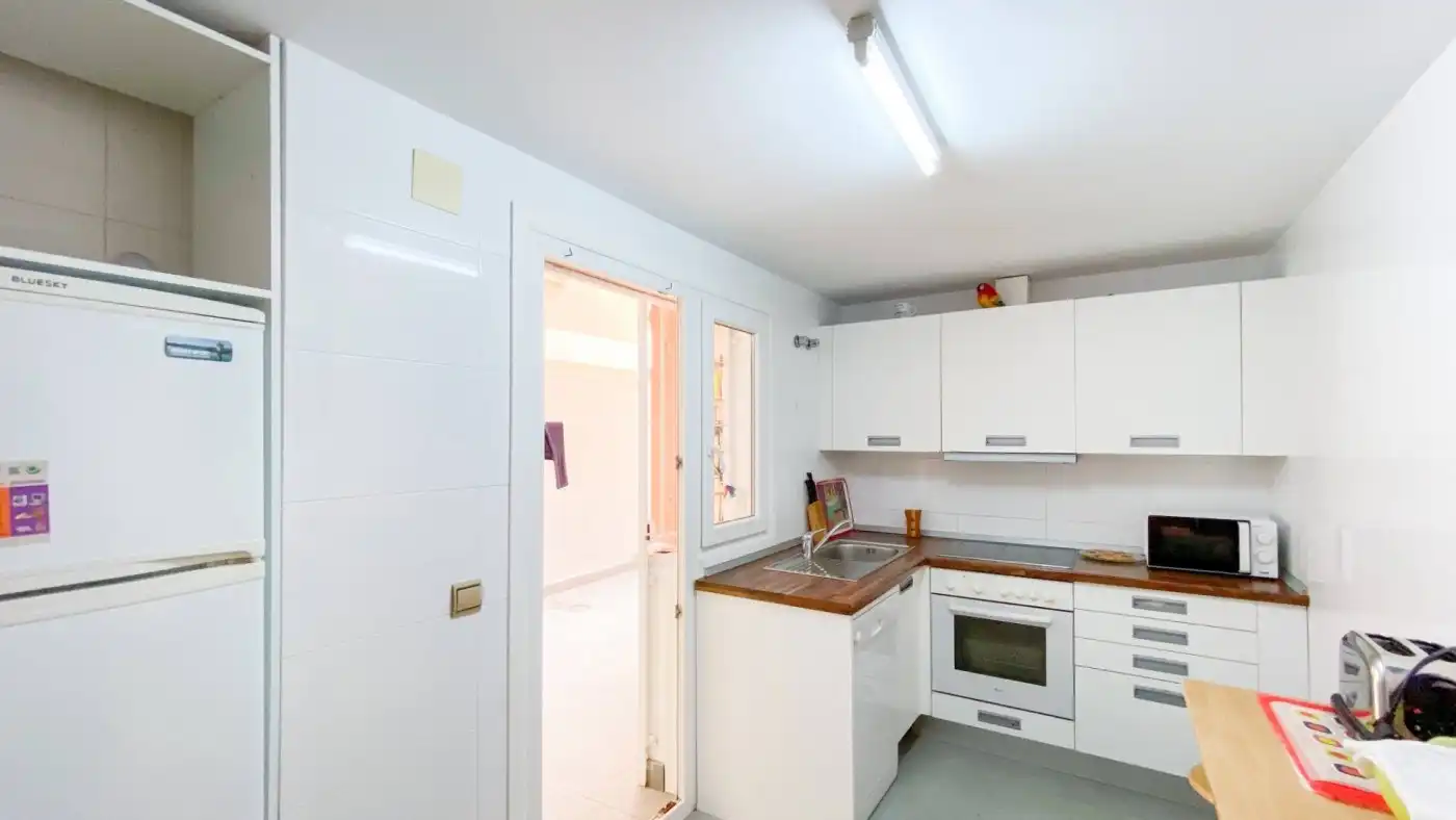 Kitchen of Flat for rent in Málaga  with Air Conditioner, Heating and Parquet flooring