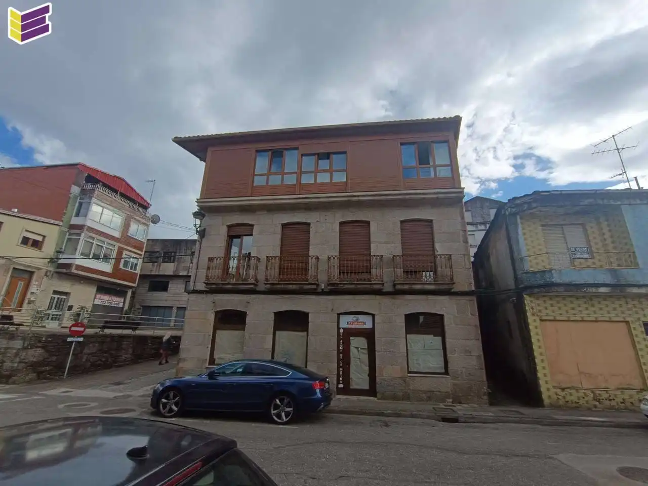 Vista exterior de Casa o xalet en venda en Ponteareas amb Moblat