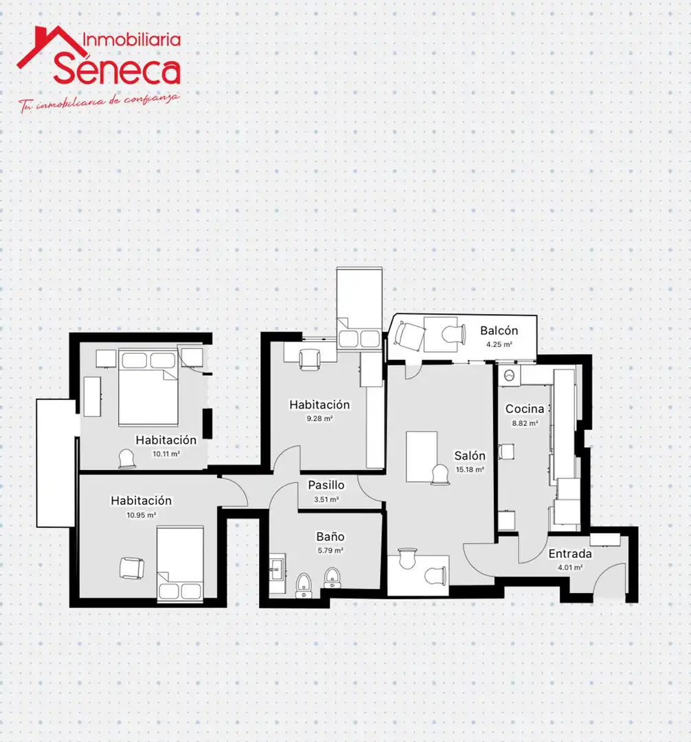 Flat for sale in Córdoba  with Air Conditioner, Heating and Terrace